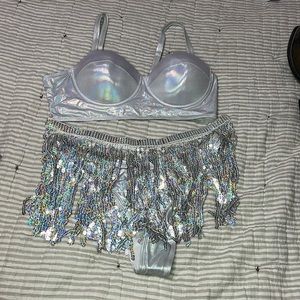 Metallic bikini
